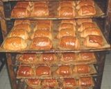 صورة لخطوة 71 من وصفة 🍞🥐عجائب تشكيل العجينة المورقه 🥐🍞