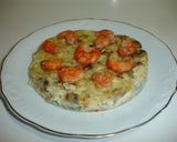 Foto del paso 14 de la receta Budín de merluza y champiñones