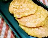 A picture of step 4 of Besan pancakes.