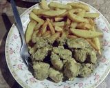 A picture of step 4 of Chicken Malai Boti.