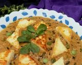 मेथी मटर पनीर मलाई (methi matar paneer Malai recipe in Hindi) रेसिपी चरण 8 फोटो