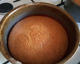 A picture of step 6 of Vickys Banana Layer Cake GF DF EF SF NF Vegan.