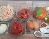 Foto del paso 1 de la receta: Sopa portuguesa (Feijão branco com choriço e ovos)