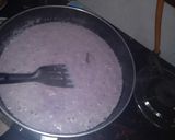 A picture of step 2 of Purple Yam delight.