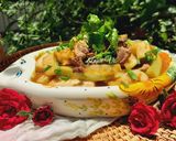 Hình bước làm 4 của món Bầu xào tim cật