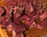 Une image de l'étape 3 de Brochettes de bœuf mariné aux poivrons verts.