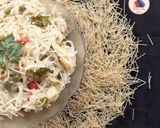 A picture of step 5 of Vermicelli Upma.