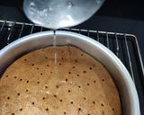 A picture of step 7 of Eggless Lemon Soaked cake.