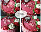 Foto langkah ke 8 dari resep Kue tart brownis lembut.