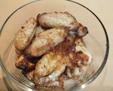Foto del paso 9 de la receta Alitas maceradas con miel, mostaza y picantes al gusto en Airfryer o al horno