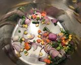 A picture of step 4 of Instant pot sambar rice / sadham.