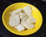 A picture of step 1 of Sesame Penut Potatoes.
