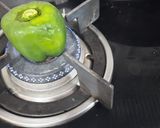 A picture of step 2 of Barbeque Peas Sandwich.