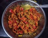 A picture of step 4 of Kathiyawadi Red Chilli Pickle.