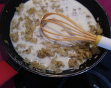 Foto del paso 2 de la receta: Pimientos rellenos con bechamel de champiñones y setas