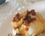 Foto del paso 8 de la receta: Bacalao en salsa de sobrasada y miel con puré de patatas