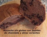 Foto del paso 11 de la receta: Bizcocho sin gluten con pepitas de chocolate y otras variantes