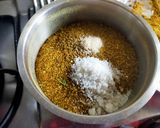 A picture of step 2 of Curry leaves powder chuteny.