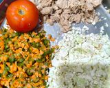 A picture of step 1 of Peri Peri Masala Rice 🍚.