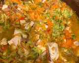 Foto del paso 3 de la receta: Arroz con pollo 🍗 y 🍄 😋