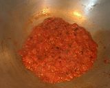 A picture of step 6 of Egg Hara Masala.