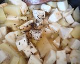 Zellerkrémleves recept fázis 4 fotója