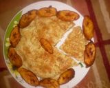 A picture of step 6 of Plantain pizza.