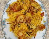 A picture of step 20 of Egg Biryani.