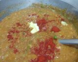 A picture of step 3 of Home style bhaji.