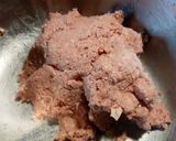 A picture of step 2 of Meatballs and Rice.