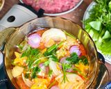 A picture of step 5 of Weekend Beef Hot Pot with Vinegar Dip.