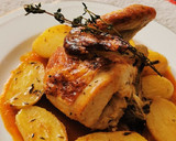 Foto del paso 8 de la receta: Pollo rustido (o asado) al horno