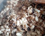 Foto del paso 4 de la receta: Trigo con alubias y champiñones