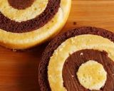 A picture of step 8 of Chess with truffle cake.