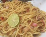 Foto langkah ke 5 dari resep Spaghetti Tuna Kecombrang.