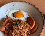 A picture of step 6 of Simple Breakfastʕ·͡ᴥ·ʔ:Chinese Fried Noodle.