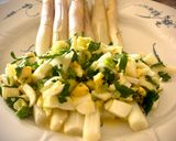 Une image de l'étape 3 de Asperges Vinaigrette.