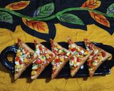 A picture of step 6 of Vegetable Bread Toast.