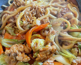 A picture of step 9 of ☆Bulgogi-Style Stir-Fried Udon☆.