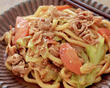 A picture of step 10 of ☆Bulgogi-Style Stir-Fried Udon☆.
