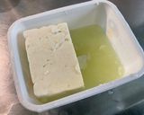 Une image de l'étape 7 de Courgettes jaunes grillées sauce crème,feta, menthe.