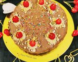 नो बेक बिस्कुट केक (no bake biscuit cake recipe in Hindi) रेसिपी चरण 8 फोटो