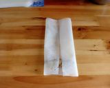 Une image de l'étape 2 de Cigares aux amandes et flocon d'avoine.