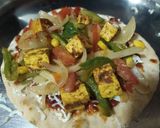 वेजिटेबल पनीर पिज़्ज़ा (Vegetable Paneer Pizza recipe in Hindi) रेसिपी चरण 10 फोटो