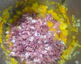 Foto del paso 2 de la receta Arroz con sofrito de verdurita y jamón serrano