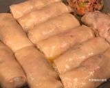 A picture of step 9 of Surf and Turf Dumpling Pancakes.
