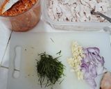 Foto langkah ke 3 dari resep Ayam Suwir Sambel Daun Jeruk.
