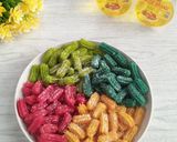 Foto langkah ke 8 dari resep Mini Rainbow Churros.
