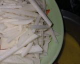 Gambar langkah 4 resipi Lontong lodeh sayur.