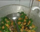 Foto langkah ke 5 dari resep Tumis Kacang Panjang Tempe & Tulangan Cabe Ijo.